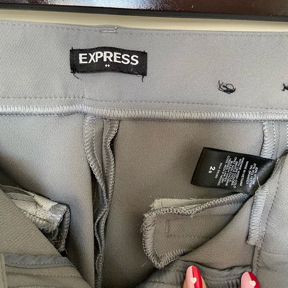 Express gray cigarette pants - Picture 5 of 5